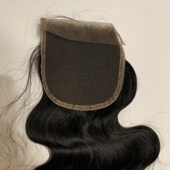 100% Human 4x4 Body wave Lace Closure New  [HE-15] - Picture 5 of 6